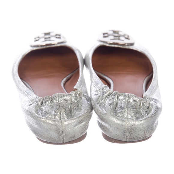 Tory Burch-Reva Leather Flats - Picture 2 of 8